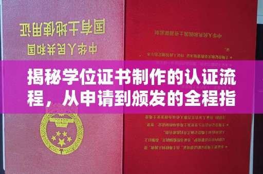 北区揭秘学位证书制作的认证流程，从申请到颁发的全程指南